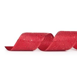 Fita Glitter Vermelho