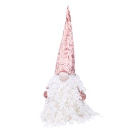 KRINGLE DECORATIVO ROSA / BRANCO