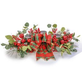 PORTA VELAS VERDE / VERMELHO