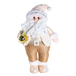 NOEL DECORATIVO OURO / BRANCO