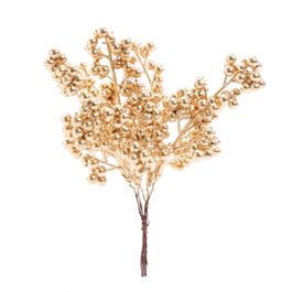 PICK DECORATIVO COM FRUTAS OURO