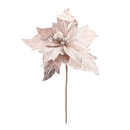 FLOR DECORATIVA CABO CURTO CHAMPAGNE