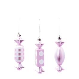 Enfeite Bala Lilas Branco