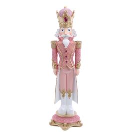 SOLDADO DE CHUMBO DECORATIVO ROSA / BRANCO
