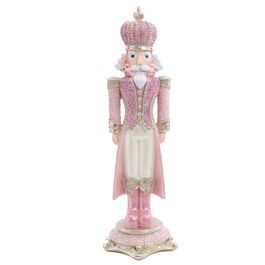 SOLDADO DE CHUMBO DECORATIVO ROSA / BRANCO