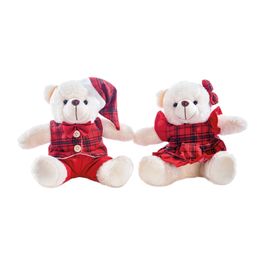 ANIMAIS DECORATIVOS URSO BRANCO / VERMELHO / PRETO
