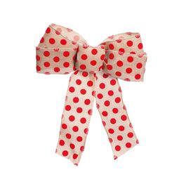 LACO DECORATIVO BEGE / VERMELHO