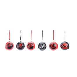 ENFEITE BOLA VERMELHO / PRETO / BRANCO