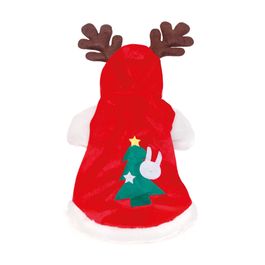 ROUPA P/PET FANTASIA PET VERMELHO / BRANCO / MARROM
