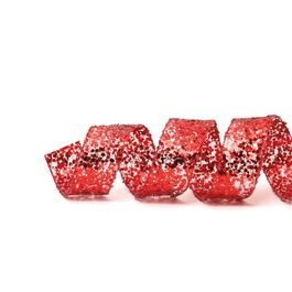 Fita Glitter Vermelho