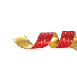 Fita Hohoho Vermelho/Ouro