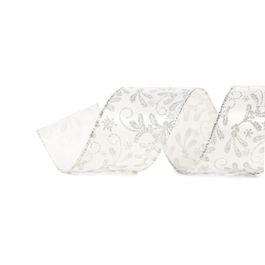 Fita Folhas Prata