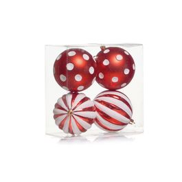 Bolas Sortidas Vermelho/Branco