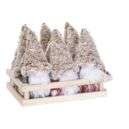 Kringle Decorativo Marrom Branco