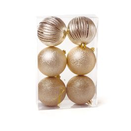 Bola Glitter Texturizada Listras Nude
