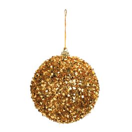 Bola Com Glitter Ouro