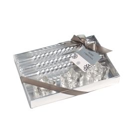 Kit Porta Vela Prata