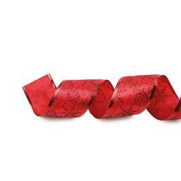 Fita Bolas Vermelho