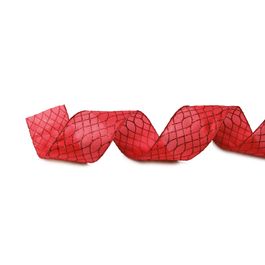 Fita Ondas Vermelho