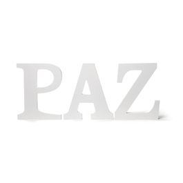 Letras De Madeira Branco