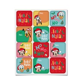 Adesivo Cartela Disney Joy Colorido