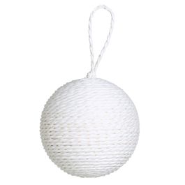 ENFEITE BOLA BRANCO