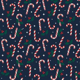 Saco Para Presente Metal Candy Cane Colorido