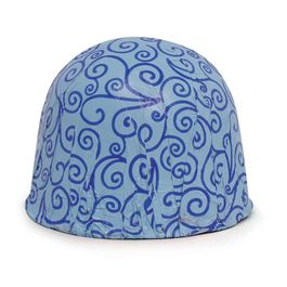 Folha Chumbo Arabesco Azul