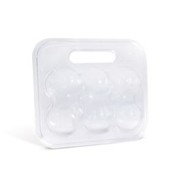 Maleta Para Ovos Com 6 Unidade Com Cinta Liso Incolor