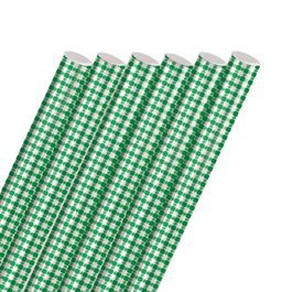 Folha para Encapar Xadrez Verde