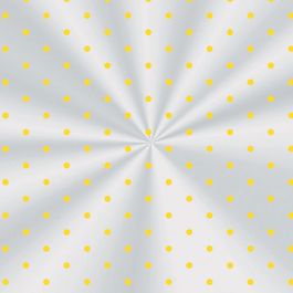 Saco Transparente Poa Amarelo