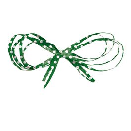 Fio Kraft Médio Poá Branco/Verde C/1
