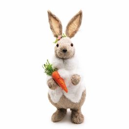 Coelha C/Casaco Pelucia Mrr/Bco/Lja (Cocadinha) C/1 UN