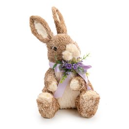 Coelho Dec Sentado C/Laco Mrr/Lil (Canelinha) C/1 UN