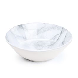 Bowl Melamina Branco / Cinza