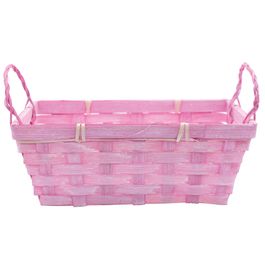Cesta C/Alca Bambu Ros  (Cestaria) C/1 UN