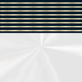 Saco para Cesta Inspiração Barrado Azul