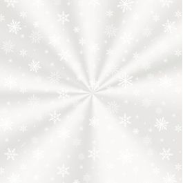 Saco Transparente Flocos de Neve Branco