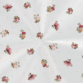 Saco Transparente Estoril Rosa / Vermelho