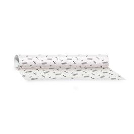 Papel Manteiga Bobina Feito Com Amor Preto