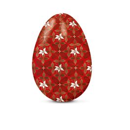 Folha Chumbo Flor De Cacau Vermelho