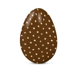 Folha Chumbo Dots Marrom