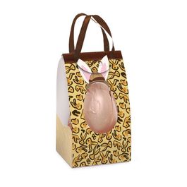 Caixa Gift Egg com Alça Audácia Amarelo/Marrom