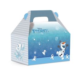 Caixa Maleta Kids Frozen Olaf Branco/Azul