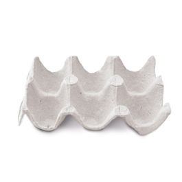 Base Para Ovos Liso Branco