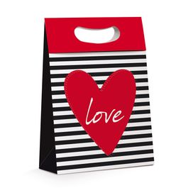 Caixa Plus Love Vermelho/Preto/Branco