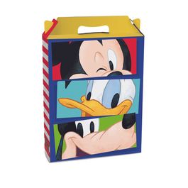 Caixa Maleta Retangular Vertical Mickey Mickey e Turma Colorido