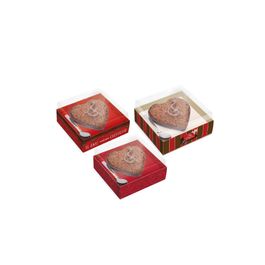 Caixa Meio Ovo Coração Sortido Colorido