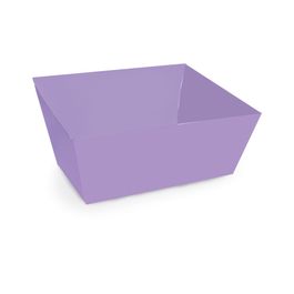 Cesta de Cartão Trapézio Lavanda Lilás