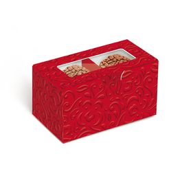 Caixa para Brigadeiro com 2 Unid Liso Vermelho